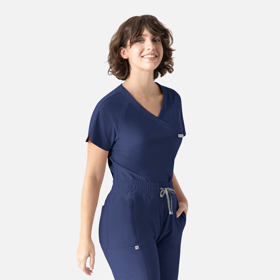Embrace-by-Maevn_2502-Luna-TuckableY-NeckTop-Navy-NVY-05-Maevn-Scrubs Embrace by Maevn 2502 Luna TuckableY NeckTop Navy NVY 05 Maevn Scrubs