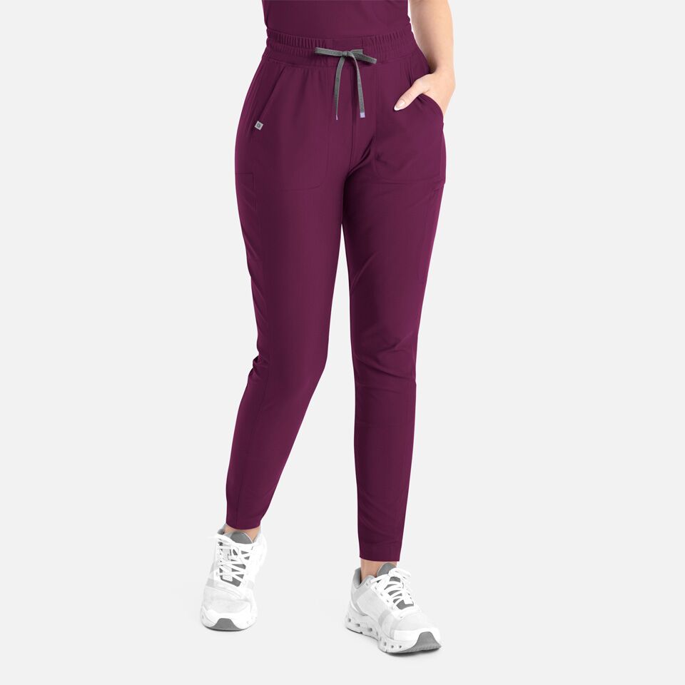 Embrace-by-Maevn_2902-Mia-TaperedLegPant-Wine-WIN-01-Maevn-Scrubs Embrace by Maevn 2902 Mia TaperedLegPant Wine WIN 01 Maevn Scrubs