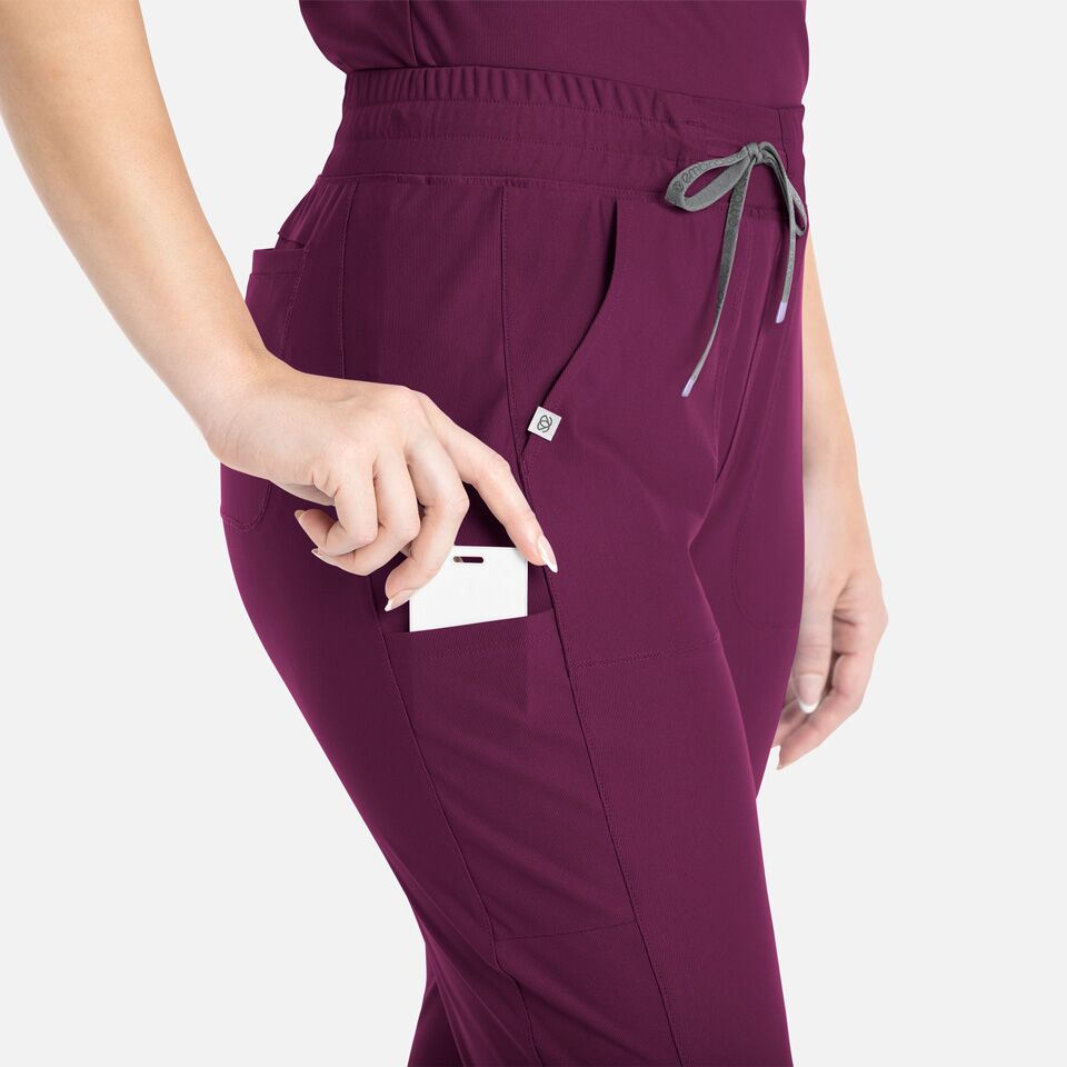 Embrace-by-Maevn_2902-Mia-TaperedLegPant-Wine-WIN-04-Maevn-Scrubs Embrace by Maevn 2902 Mia TaperedLegPant Wine WIN 04 Maevn Scrubs
