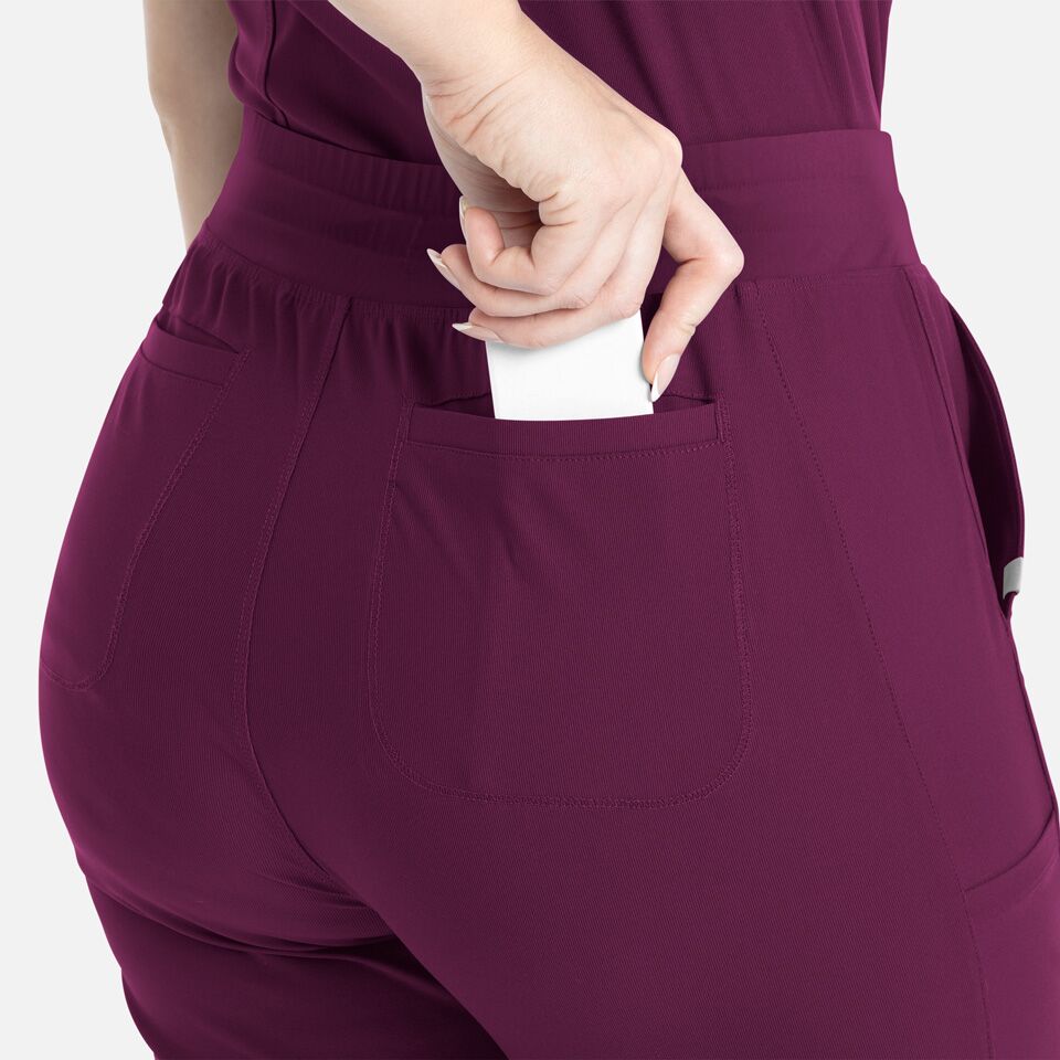 Embrace-by-Maevn_2902-Mia-TaperedLegPant-Wine-WIN-05-Maevn-Scrubs Embrace by Maevn 2902 Mia TaperedLegPant Wine WIN 05 Maevn Scrubs