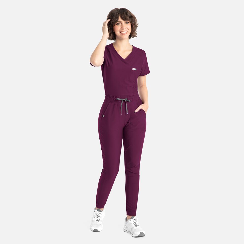 Embrace-by-Maevn_2902-Mia-TaperedLegPant-Wine-WIN-06-Maevn-Scrubs Embrace by Maevn 2902 Mia TaperedLegPant Wine WIN 06 Maevn Scrubs