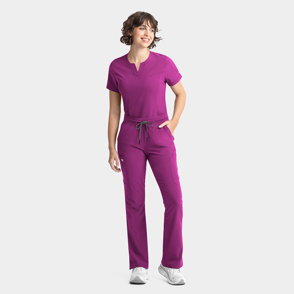 Epic-by-IRG_9813-WomensYogaWaistbandFlarePant-Razzleberry-RAZZ-06-IRG-Scrubs Epic by IRG 9813 WomensYogaWaistbandFlarePant Razzleberry RAZZ 06 IRG Scrubs