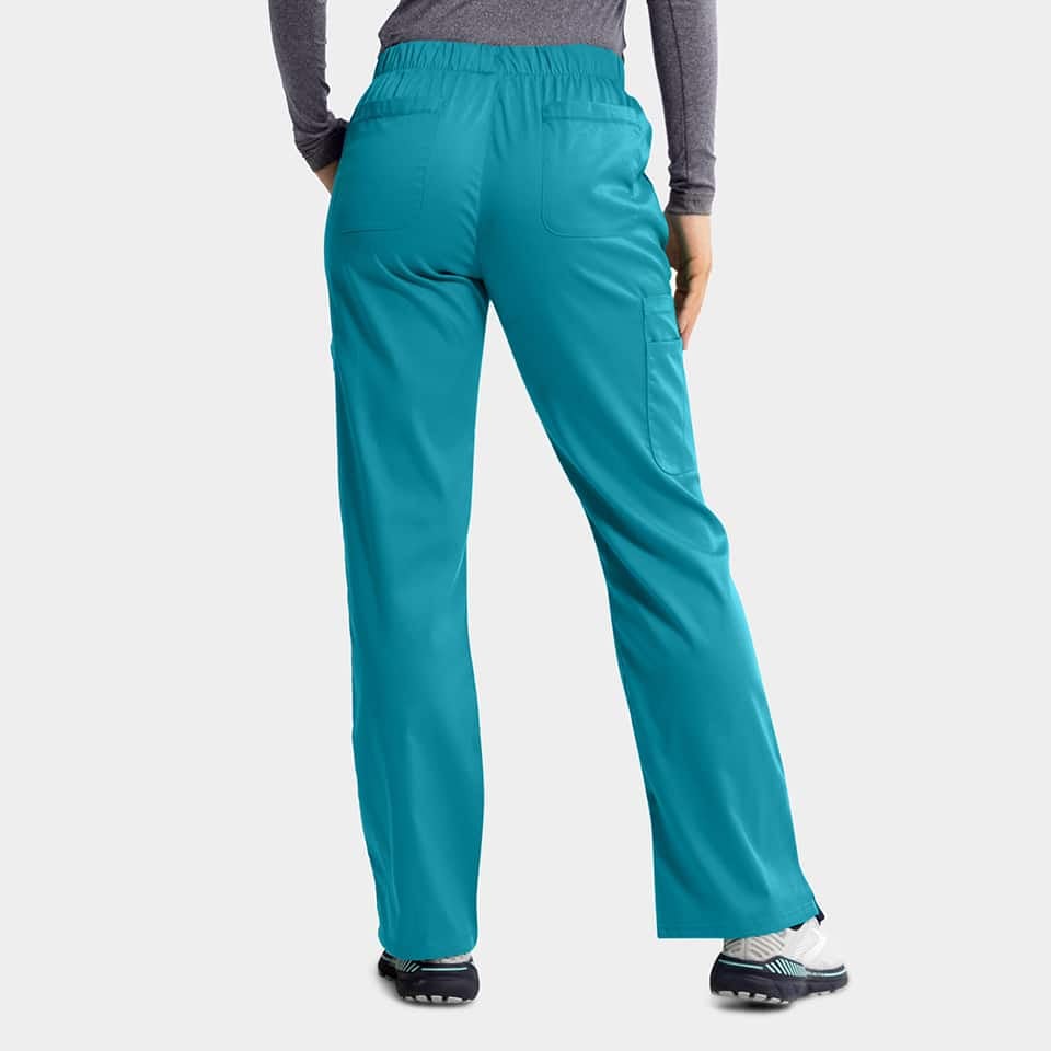 Edge-by-IRG_6801-WomensFullWaistbandPant-Teal-TEL-02-IRG-Scrubs.jpg Edge by IRG 6801 WomensFullWaistbandPant Teal TEL 02 IRG Scrubs