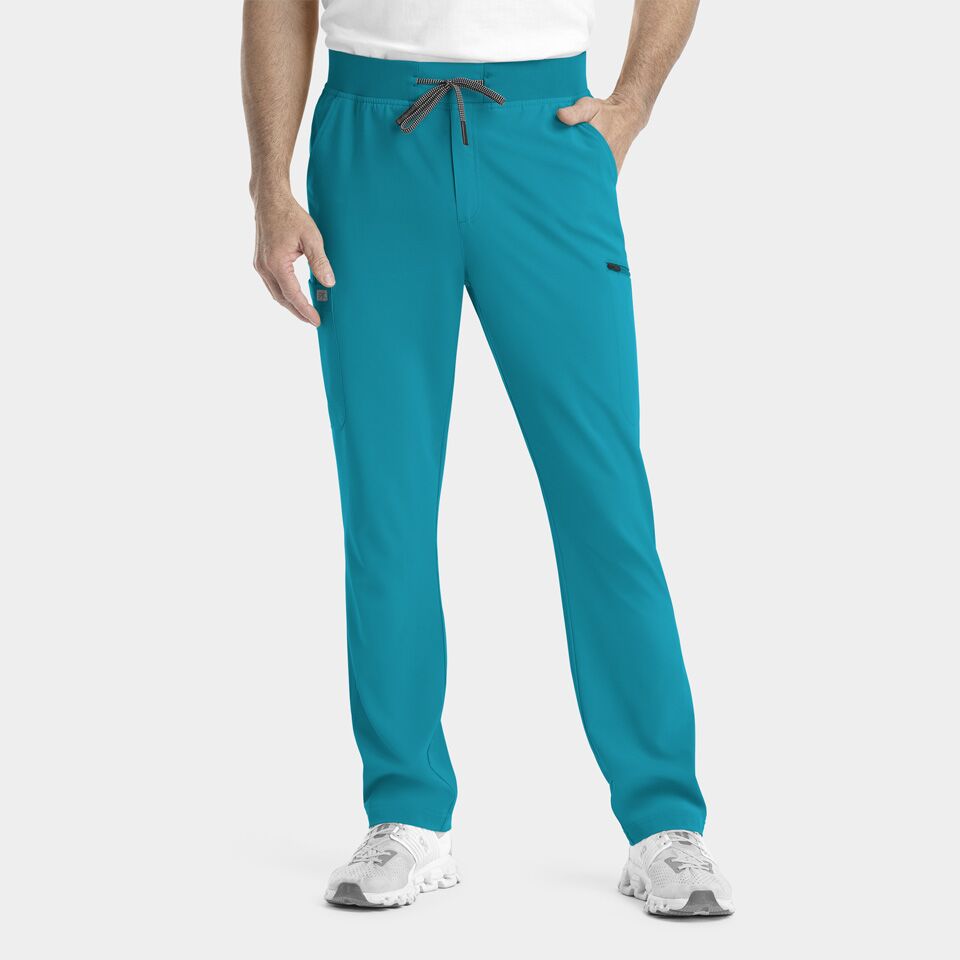 Epic-by-IRG_9851-MensTaperedLegPant-Teal-TEL-01-IRG-Scrubs.jpg Epic by IRG 9851 MensTaperedLegPant Teal TEL 01 IRG Scrubs