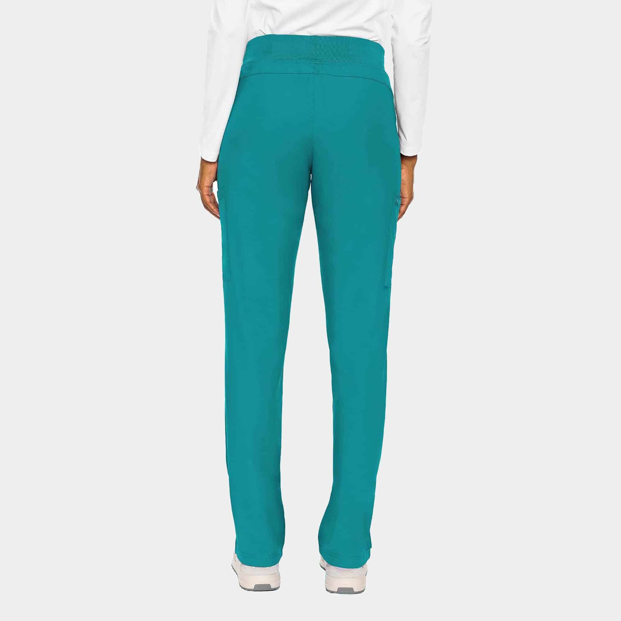 MC-Insight-Zipper-Pant-MC2702_TEAL_BACK.jpg MC Insight Zipper Pant MC2702 TEAL BACK