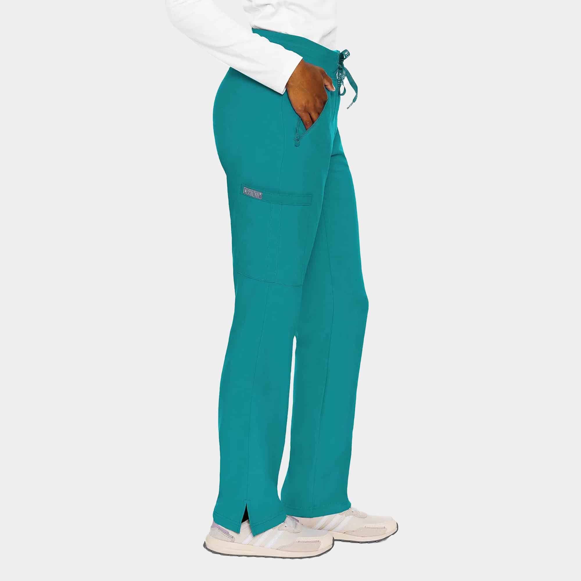 MC-Insight-Zipper-Pant-MC2702_TEAL_Side.jpg MC Insight Zipper Pant MC2702 TEAL Side