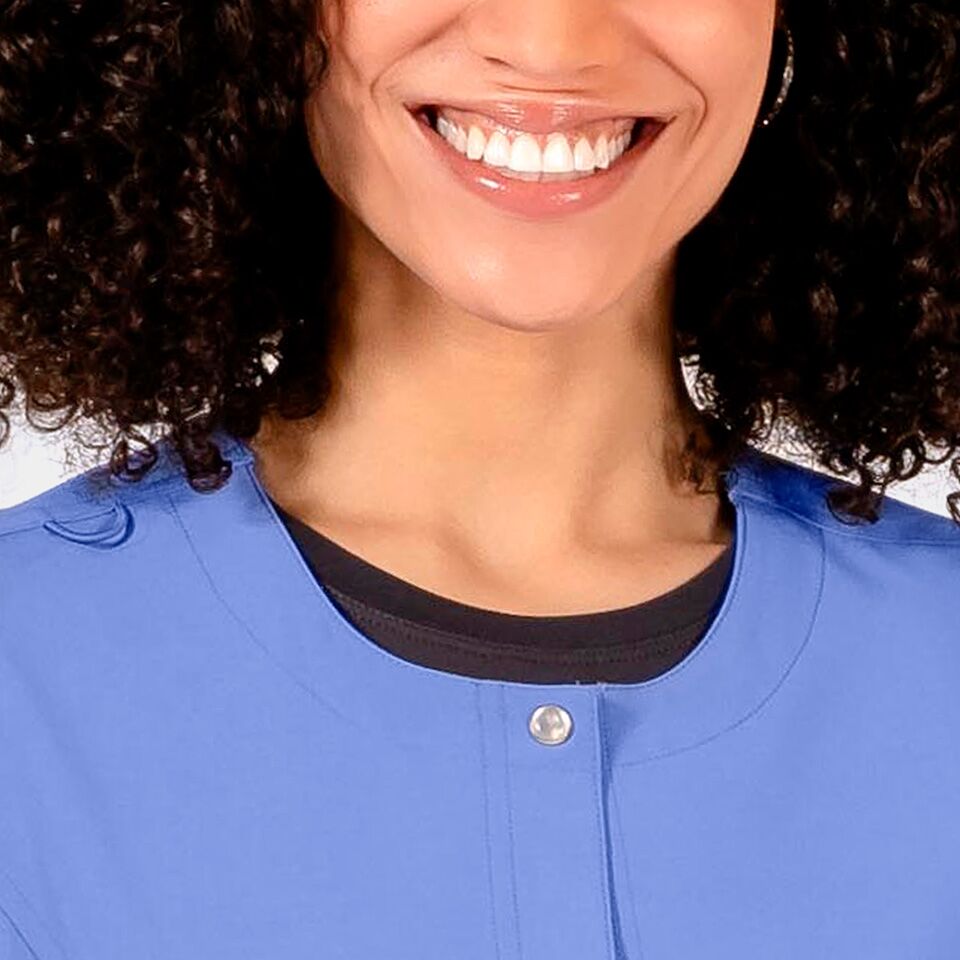Epic-by-IRG_4811-WomensSnapJacket-CeilBlue-CBL-03-IRG-Scrubs