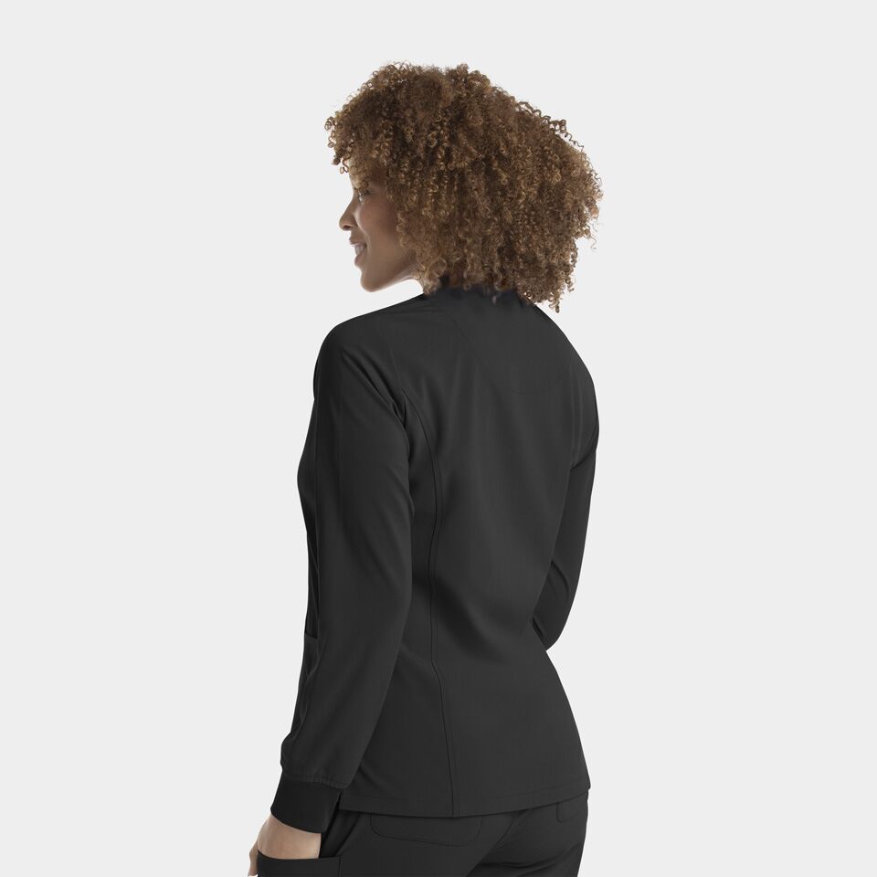 Epic-by-IRG_4812-WomensZipJacket-Black-BLK-02-IRG-Scrubs
