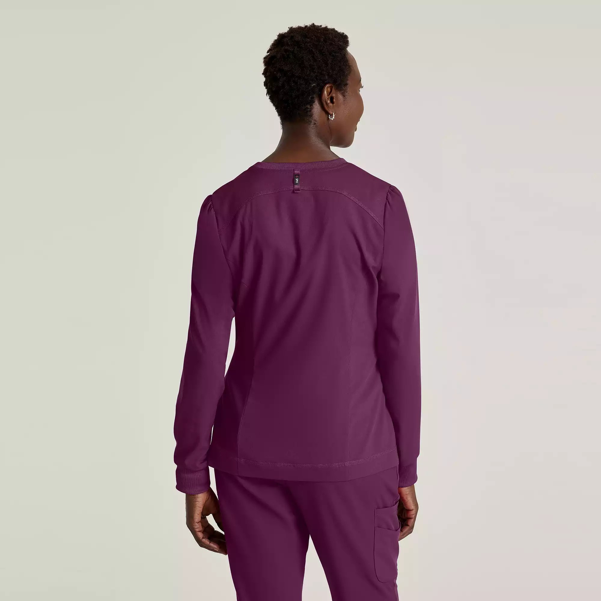 Grey's Anatomy Spandex Stretch Millie Jacket-3 Pocket Zip Jacket | GRSW017 3 Grey's Anatomy Spandex Stretch Millie Jacket-3 Pocket Zip Jacket | GRSW017 - Image 3